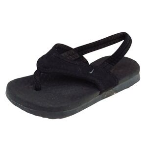 Nike Toddler Boys 7 Medium Black Sport‎ Synthetic 318270001
